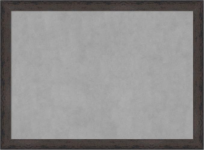 Amanti Art Black Framed Magnetic Board 23x31 Medium Vision Board by AmantiArt