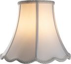 Bell Lamp Shade, Saangseon White Lampshade Replacement 6'' Top x 11.5'' Bottom - Image 3