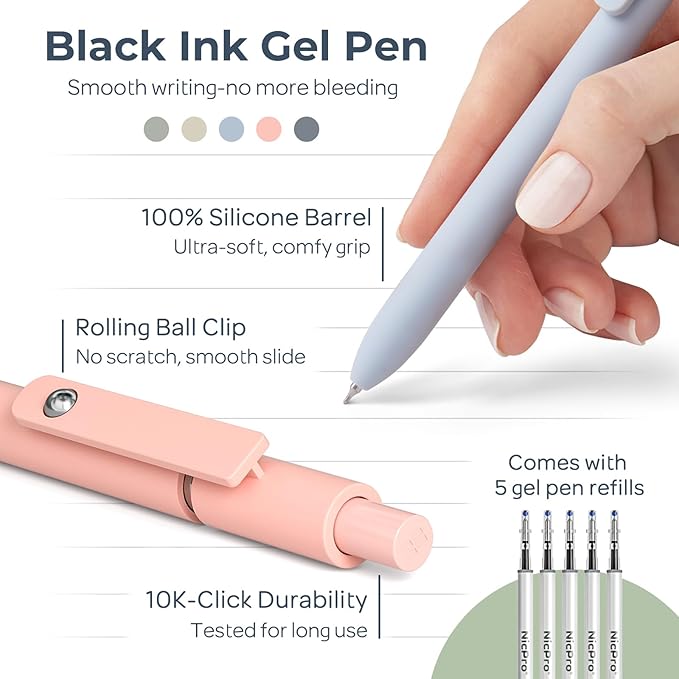 Nicpro 62 PCS Aesthetic Book Annotation Kit - Image 3