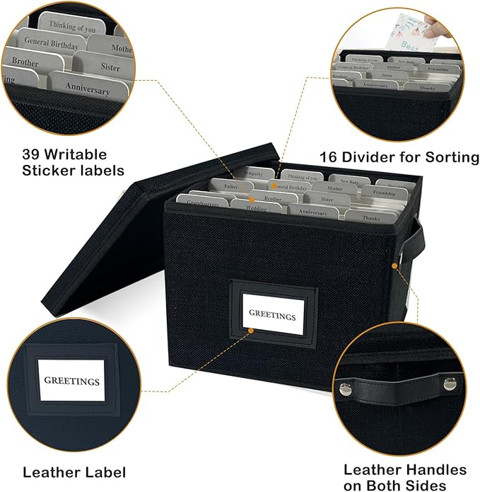 Greeting Card Organizer Box - Image 4