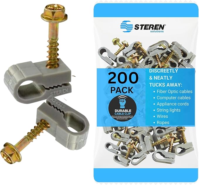 STEREN Coaxial Cable Clips by STEREN