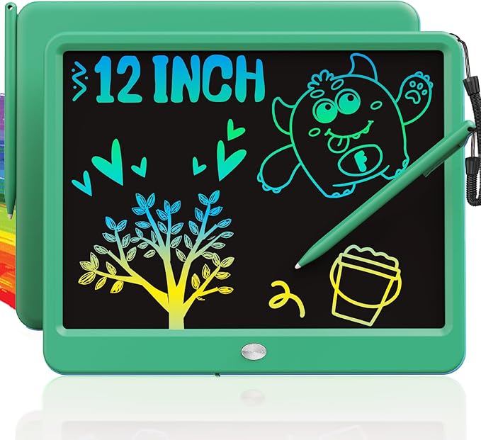 TEKFUN LCD Writing Tablet for Kids Boys Toys, 12 Inch Erasable Doodle Board by TEKFUN