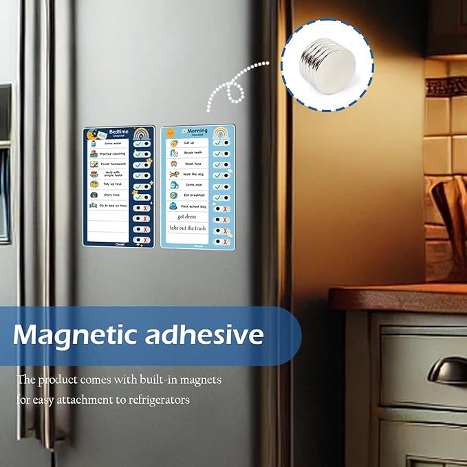 2PCS Magnetic Visual Chore Chart - Image 3