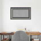 Amanti Art Silver Framed Magnetic Board 18x30 Small Vision Board - Image 4