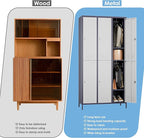 SUPEER 6 Doors Metal Locker for Employees - Image 5