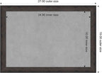 Amanti Art Black Framed Magnetic Board 19x27 Medium Vision Board - Image 3