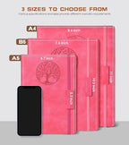 Biuwory Lined Journal Notebook for Women Men, 256 Pages B5 Large Hardcover - Image 2
