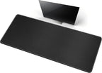 CENNBIE Leather Desk Mat, 66.9" x 23.6" Extra Large Desk Pad Blotter Protector by CENNBIE