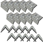 Mytee Products (20 Pack) Steel Corner/Edge Protector 4" - w/Rubber Flatbed Tow Truck Trailer Winch Strap Haul