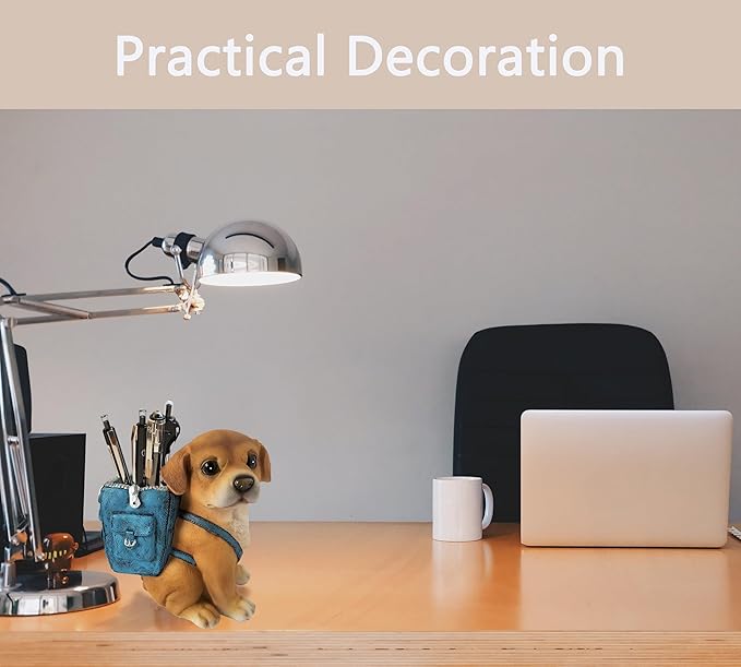 Labrador Retriever Gifts for Men Women Kids, Dog Pen Holder for Desk Unique Pen - Image 3