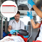 24 Pack Red Emergency Medical ID Wallet - Image 7