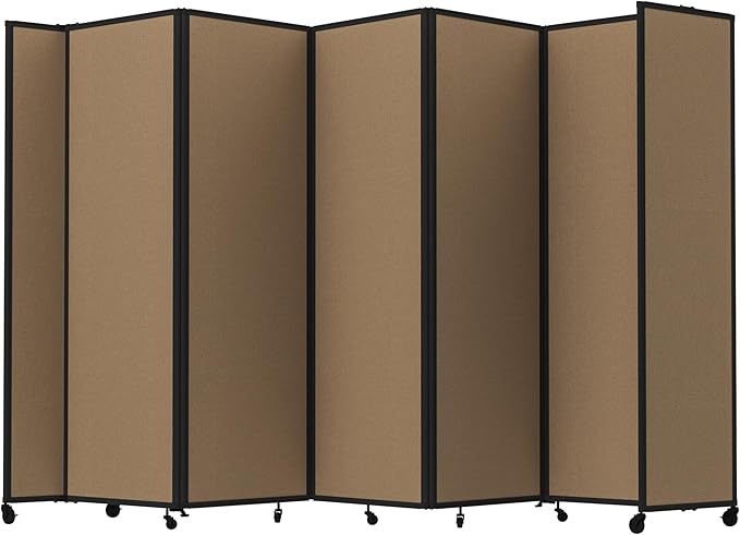 Versare Room Divider 360 Portable Wall Partition | Folding Panels | Large by VERSARE