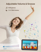 Clock with Day and Date for Elderly, 12 Display Modes, Dimmable Dementia - Image 8