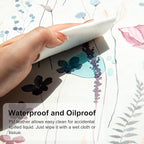 QiyI Large Mouse Pad, Cute Flower Desk Mat - Image 3
