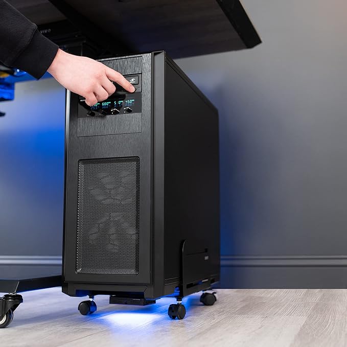 VIVO Large Computer Tower Desktop ATX-Case, CPU Steel Rolling Stand, 7.8 to 14 - Image 6