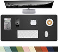 Leather Desk Pad Protector, Small Desk Mat, Office Desk mat, Computer and by cebowa