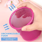 Tamaki Pen Holder Cup for Desk, Wire Mesh Pencil Cup Holder for Desk Office Pen - Image 4