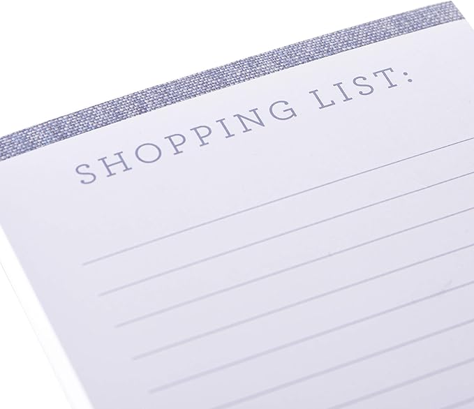 Graphique Magnetic Notepad, Chambray – 100 Sheets, 4” x 9.25” x .5” – Front Says - Image 6