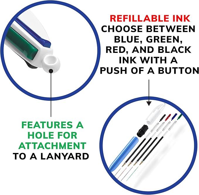 BIC 4-Color Original Retractable Ballpoint Pen - Image 4