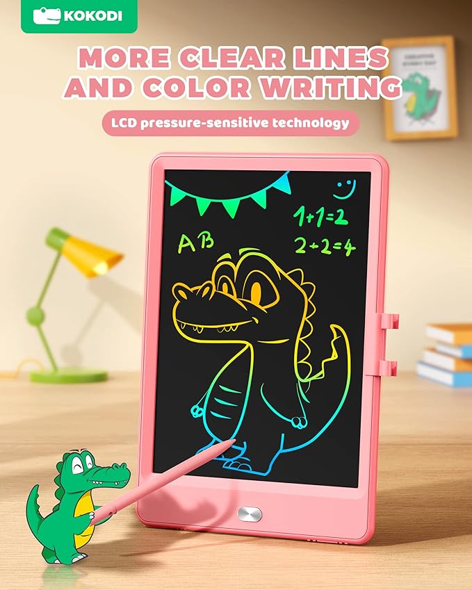 KOKODI LCD Writing Tablet, 8.5 Inch Toddler Doodle Board Drawing Tablet - Image 4