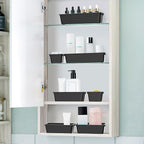 WOWBOX 25 PCS Plastic Drawer Organizer Set, Desk Drawer Divider Organizers and - Image 6
