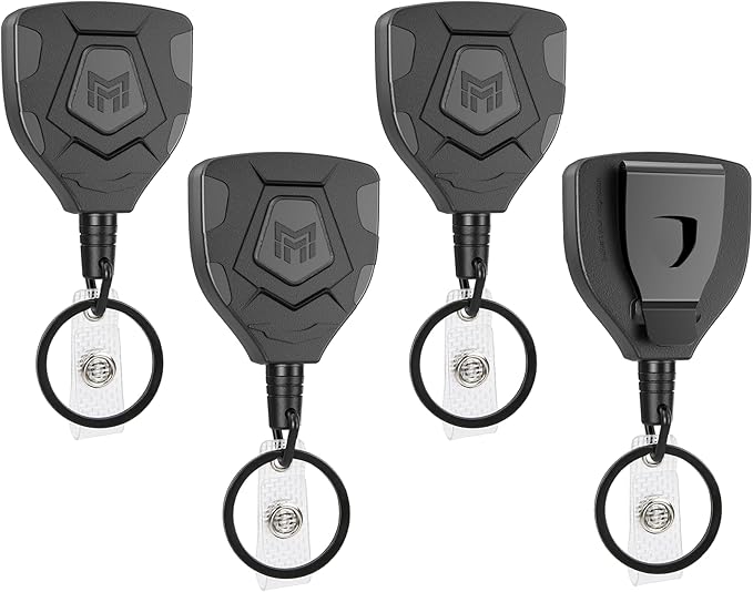 MNGARISTA Heavy Duty Retractable Keychain by MNGARISTA