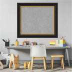 Amanti Art Black Framed Magnetic Board 26x30 Medium Vision Board - Image 5