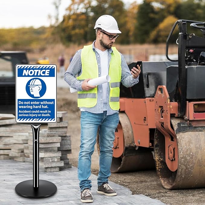 INNOVSIGN Heavy Duty Cast Iron Sign Post - Image 6