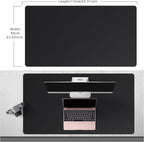 Mydours 43" x 24" Extra Large Desk Pad XXL, Desk Protector Mat - Image 2