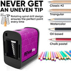 Battery-Operated Electric Pencil Sharpener - Image 3
