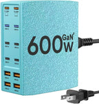 SAIPKYGS Charging Station, 12-Port USB C Charger Block