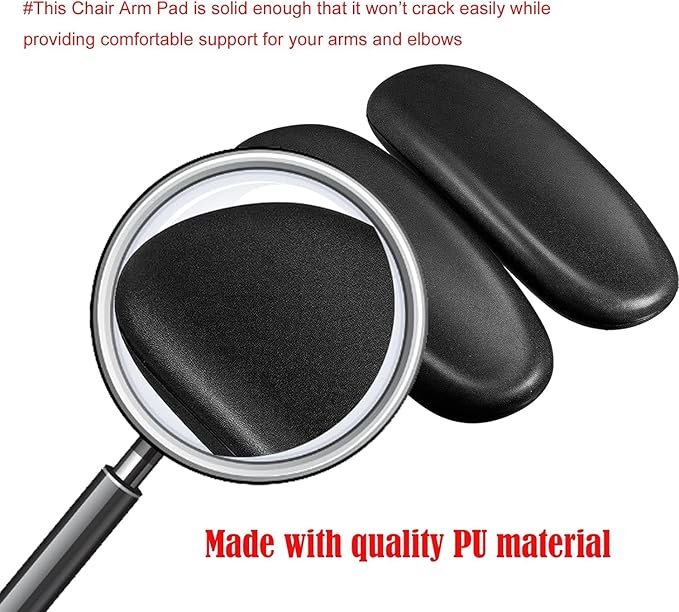 Office Chair Arm Rest Replacement Fits All Styles of Arms - Image 3
