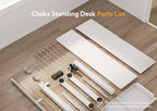 Claiks Standing Desk with Drawers, Stand Up Electric Standing Desk Adjustable - Image 8