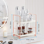FSyueyun 2-Tier Bathroom Countertop Organizer, Tool-Less Installation Premium - Image 2