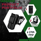 Tourniquet Holder for Gun Holster, Tactical Tourniquet Holder Adapter Mount - Image 5