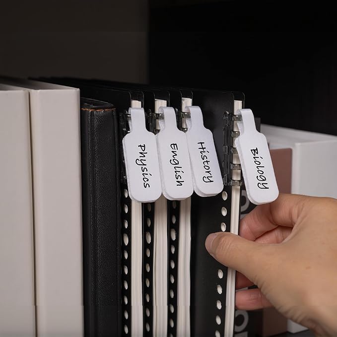 Trilancer Reusable Cable Cord Wire Labels, Hook&Loop Closure, - Image 7
