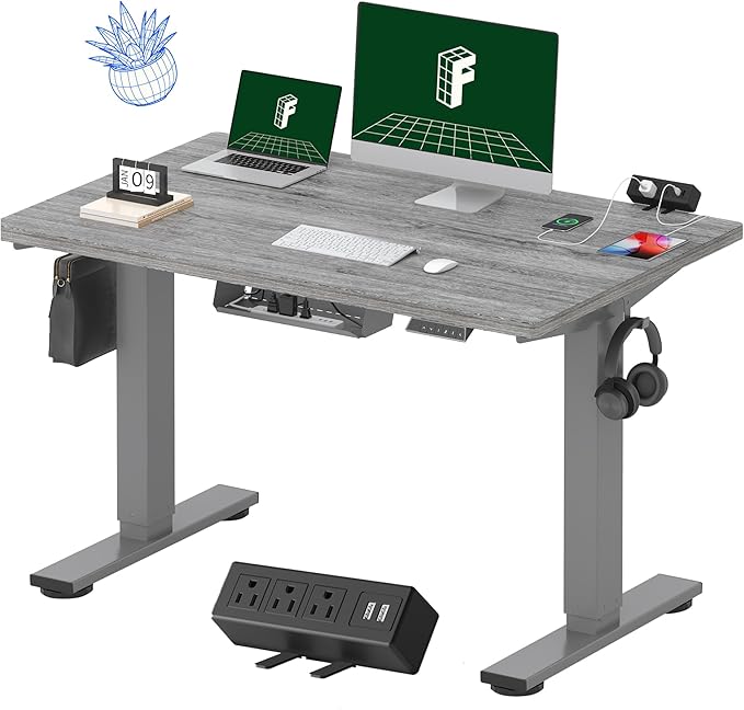 FLEXISPOT EN2 Whole-Piece Standing Desk by FlexiSpot