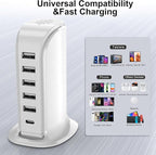 Charging Station for Multiple Devices Upoy, USB C Charger Block Fast Charging - Image 2