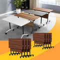 Conference Table Flip Top Mobile Conference Room Tables, Folding Conference by WYMHYZ