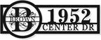 Custom Address Numbers for House, Personalized Hanging Metal Address Signs for by HYTSIGN