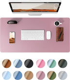 YSAGi Leather Desk Protector, Office Mat, Large Mouse Mat, Non-Slip PU Leather by YSAGi