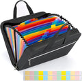 SEEKIND PU Leather Accordian File Organizer 26 Pockets, Expanding File Folder by SEEKIND%2C+Professional+Office+Products+Supplier.