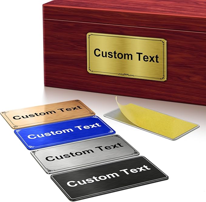 Stainless Steel Personalized Name Plate by PersonalizedTouchMakingYourMomentsMeanSoMuch