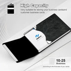 DMFLY Business Card Holder for Women or Men, Business Card Case - Image 2