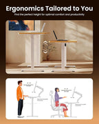 ErGear Height Adjustable Electric Standing Desk, 63 x 28 Inches Sit Stand up - Image 7