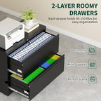 2 Drawer Lateral File Cabinet - Image 5