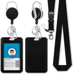 Giancomics Black ID Badge Holder by Giancomics