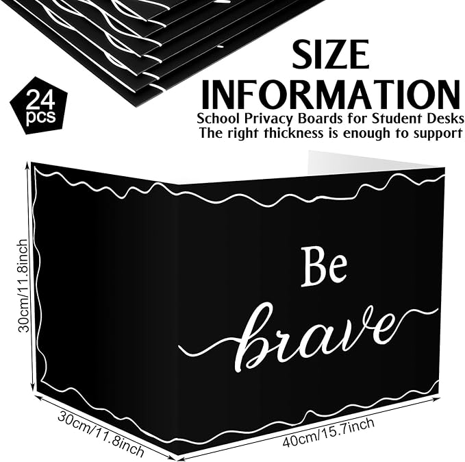 Honoson 24 Pcs Bulk Inspirational Privacy Folders - Image 3