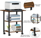 Lerliuo 3-Tier Printer Stand, Industrial Mobile Printer Table - Image 8
