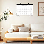 Desk Calendar 2026-2027, 17" x 12" Large Desk Calendar July 2026 to December 2027, 18 Months Calendar for Home Office